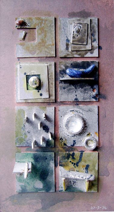 Sombre Organic 8 Square Relief