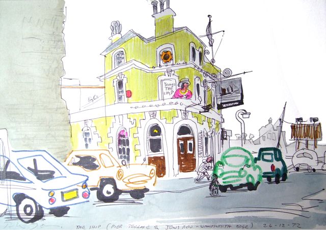 The Ship (Pier Terrace & Jews Row - Wandsworth Bdge)